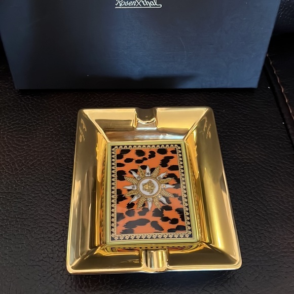 Versace Home jungle animalier Ashtray 5.1” - Picture 6 of 8
